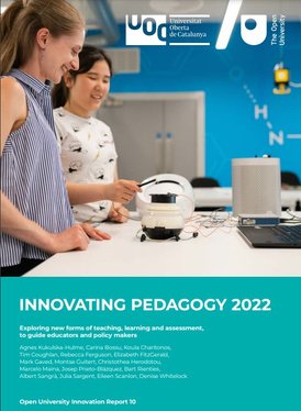 Portada del informe Innovating Pedagogy 2022